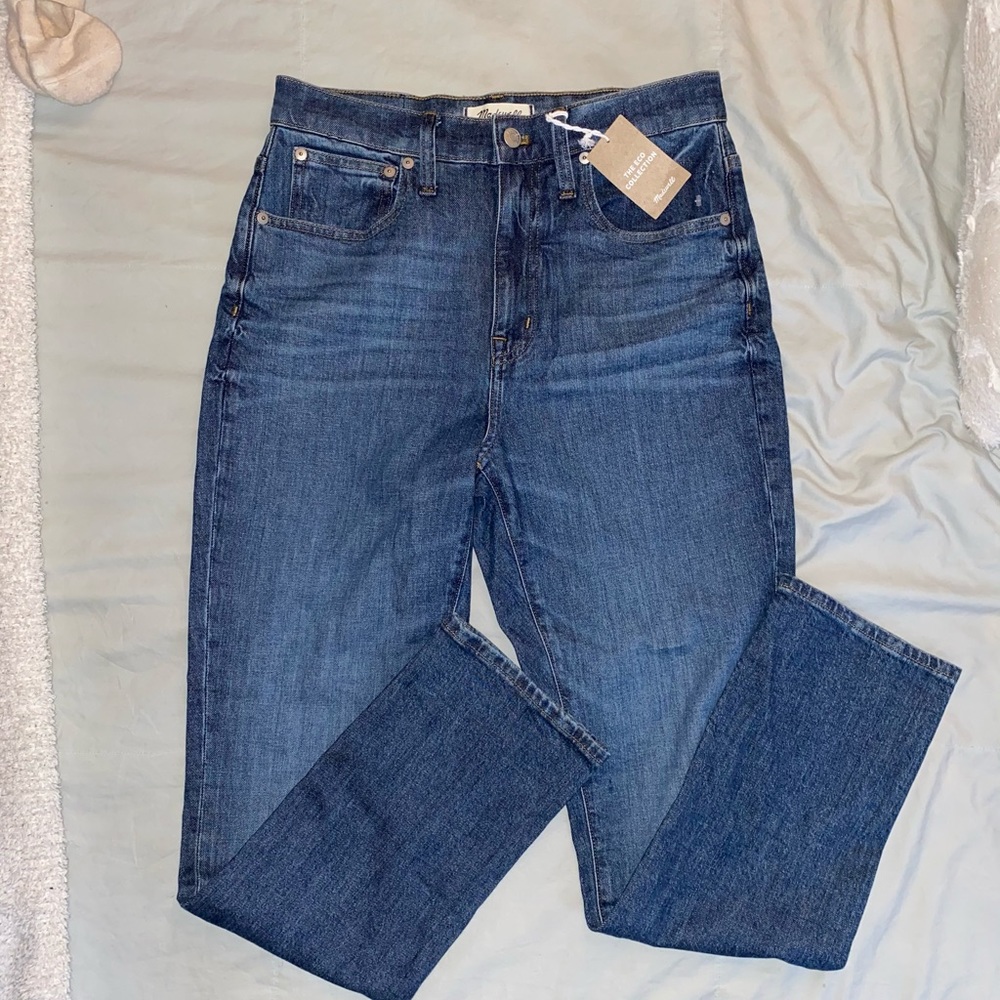 NWT Madewell The High-Rise Slim Boyjean
27